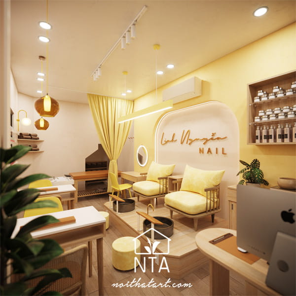 89+ mẫu thiết kế phòng gội đầu dưỡng sinh đẹp siêu thư giãn Tiệm Linh Nguyễn Nail kết hợp thêm dịch vụ gội đầu dưỡng sinh
