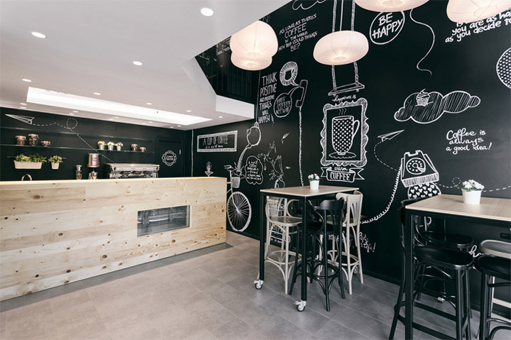 Ý tưởng thiết kế quán cafe đẹp và rẻ khi vốn đầu tư thấp 1